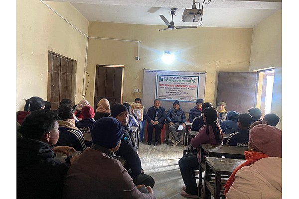 Supporting Health, Strengthening Communities Health Equipment and Materials Handover under CSR — Amarpath Branch, Butwal | 2082